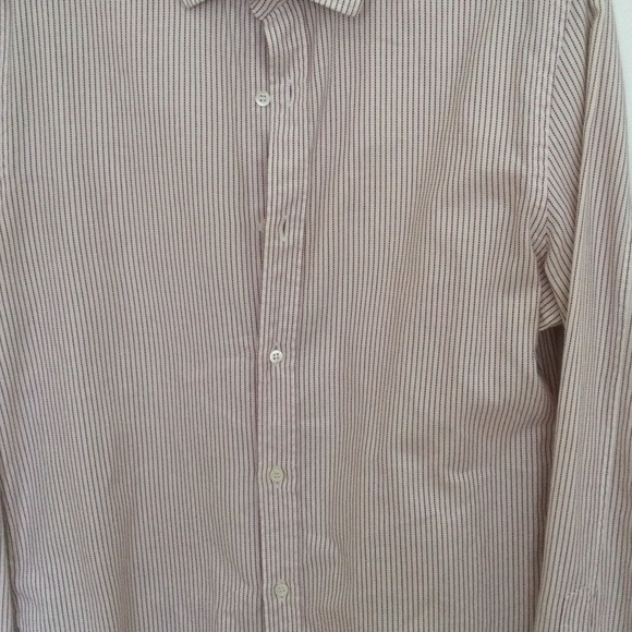 Men’s Gucci white and red striped cotton shirt. Made in Italy - Picture 1 of 5